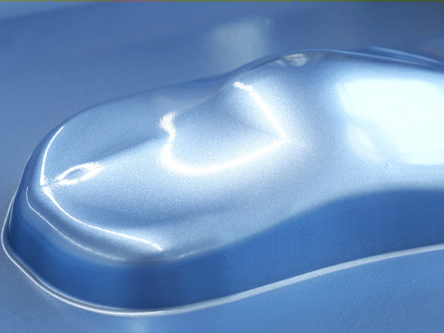 Rwraps Gloss Sky Blue Metallic Wrap Film~Rwraps Gloss Sky Blue Metallic Vehicle Wrap~1