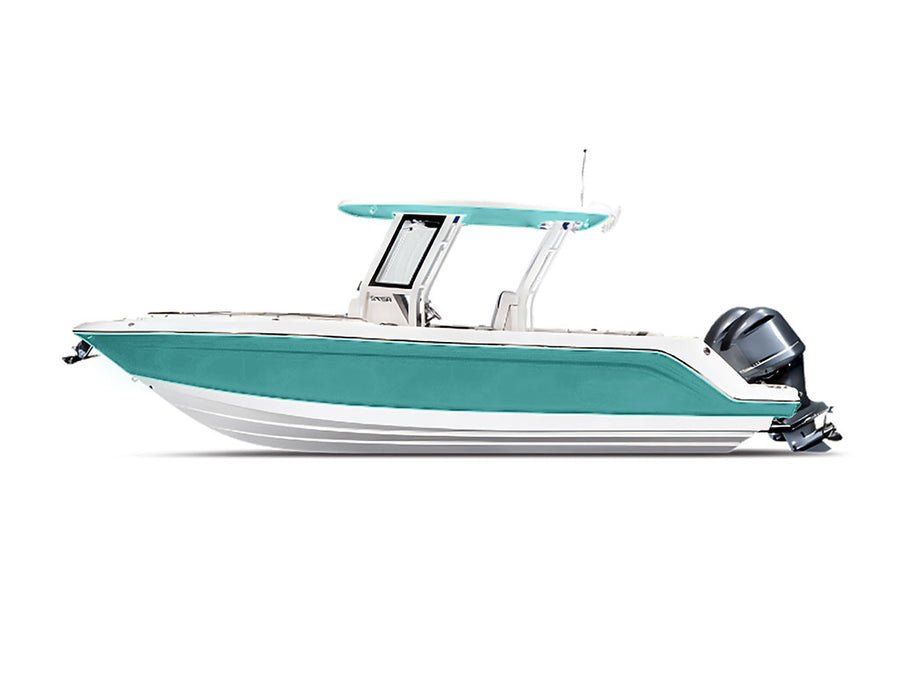 Rwraps Gloss Turquoise Motorboat Wraps