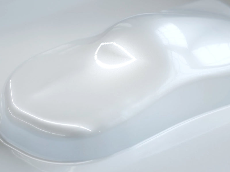Rwraps Gloss White Pearlescent Film~Rwraps Gloss White Pearlescent Vehicle Wrap~1