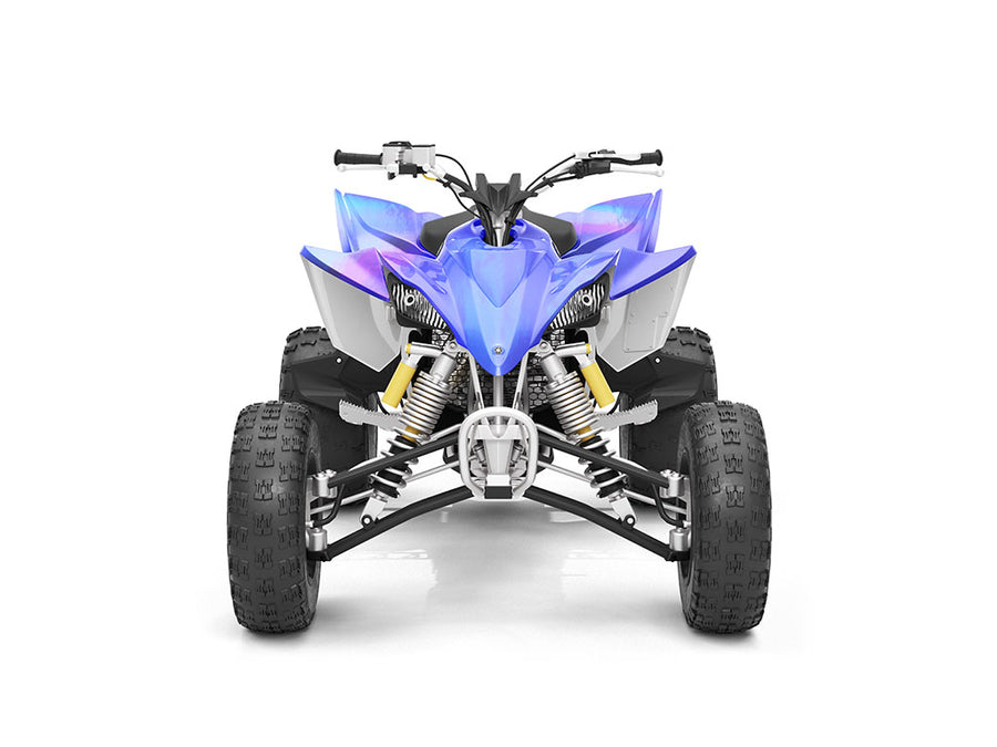 Rwraps Holographic Chrome Blue Neochrome DIY ATV Wraps