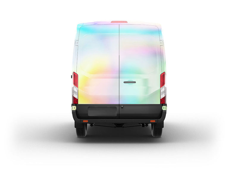 Rwraps Holographic Chrome Silver Neochrome (Matte) Van Vinyl Wraps