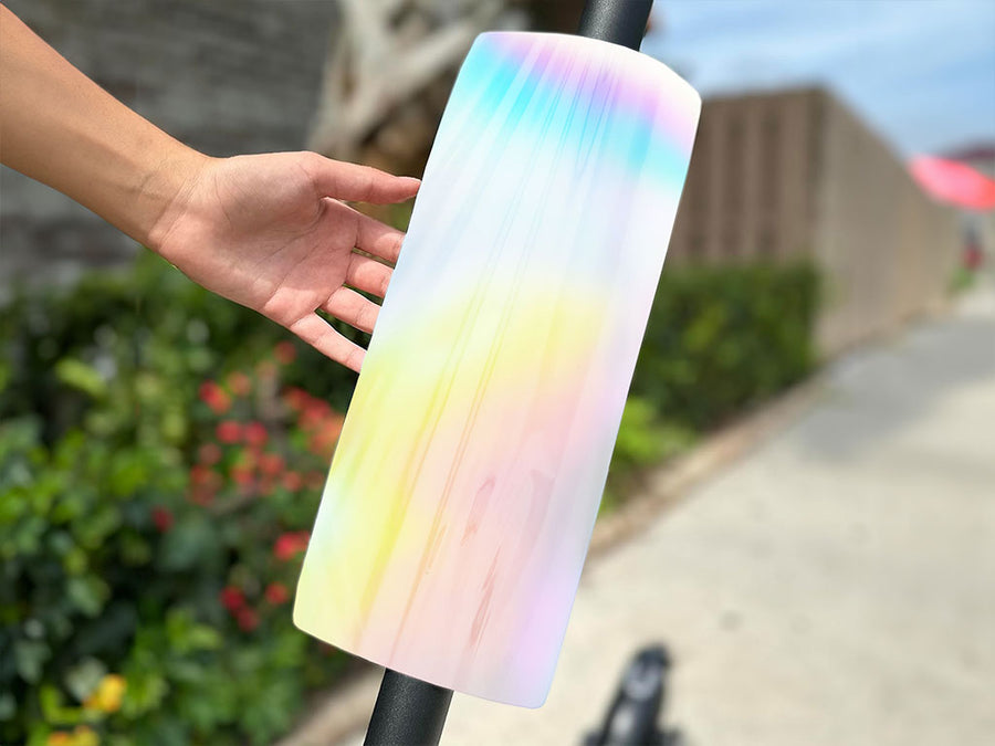Rwraps Holographic Chrome Silver Neochrome (Matte) Do-It-Yourself E-Scooter Wraps