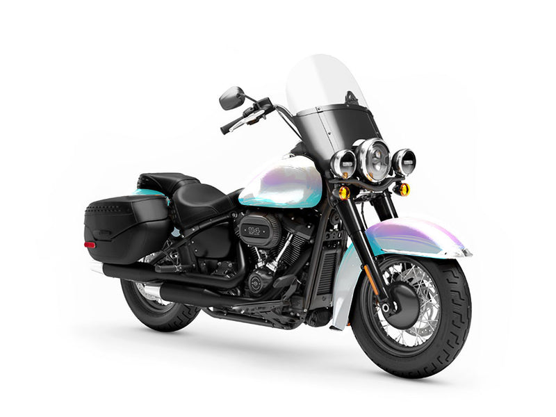 Rwraps Holographic Chrome Silver Neochrome (Matte) Do-It-Yourself Motorcycle Wraps