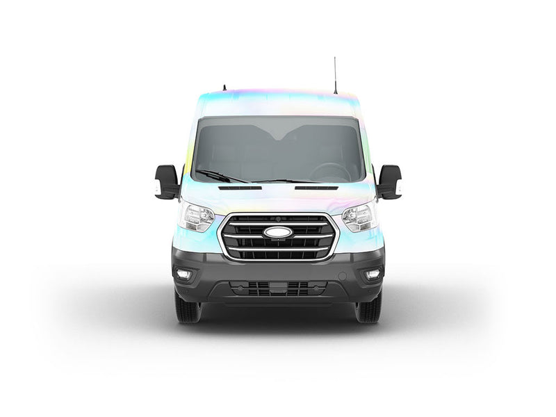 Rwraps Holographic Chrome Silver Neochrome (Matte) DIY Van Wraps