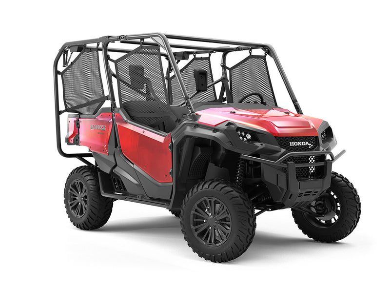 Rwraps™ Holographic Chrome Red Neochrome Vinyl UTV Wrap