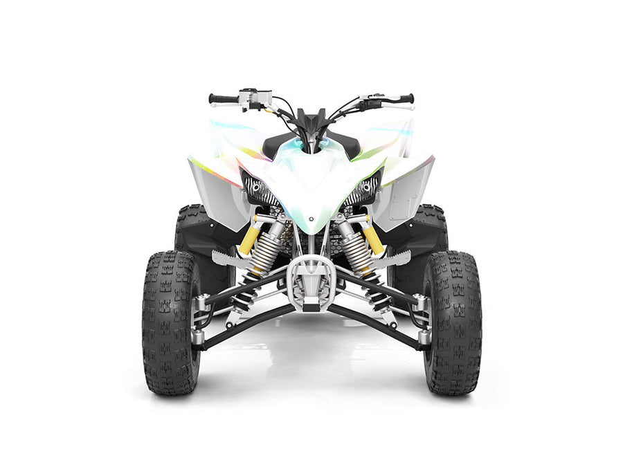 Rwraps Holographic Chrome Silver Neochrome DIY ATV Wraps