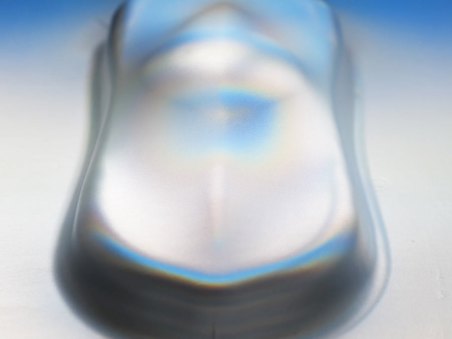 Rwraps Holographic Silver Neochrome Vinyl Film~Rwraps Holographic Silver Neochrome Car Wrap~1