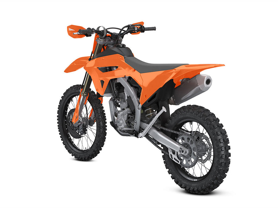 Rwraps Hyper Gloss Orange Dirt Bike Vinyl Wraps