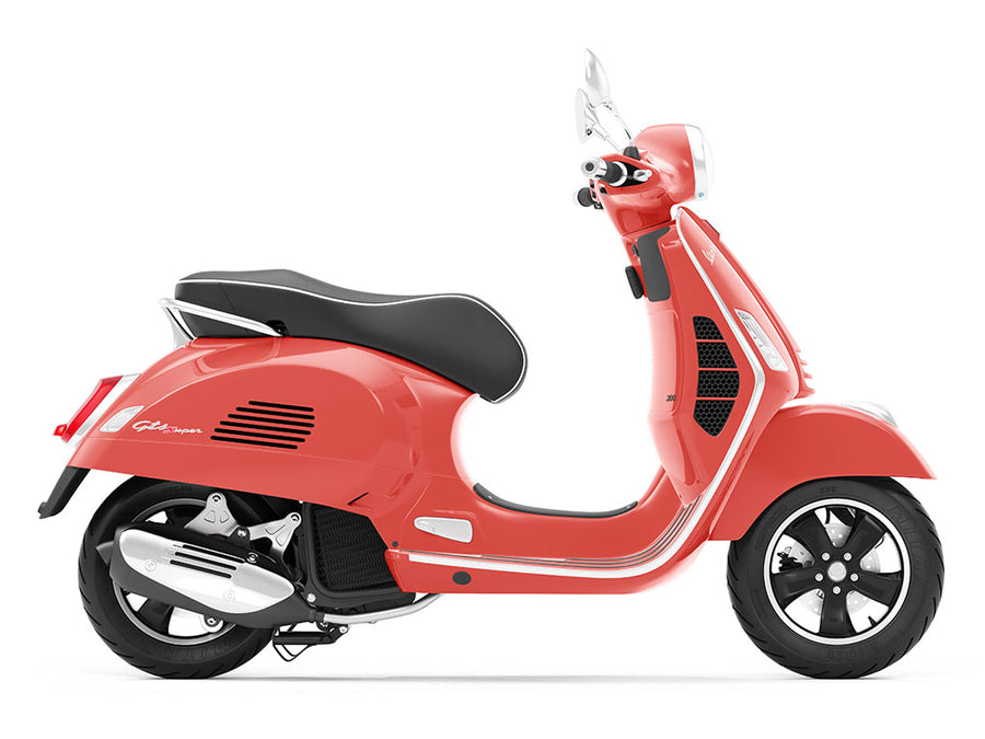 Rwraps Hyper Gloss Red Do-It-Yourself Scooter Wraps