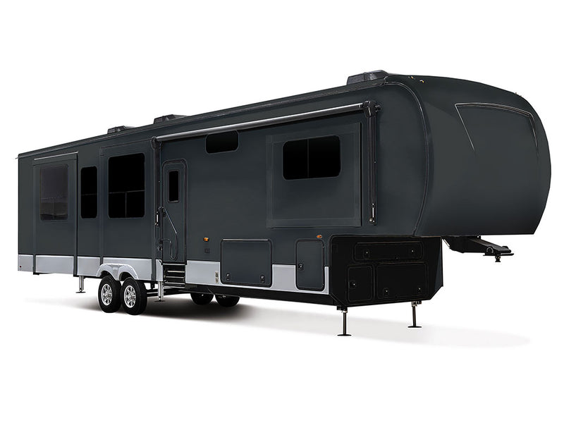 Rwraps Leather Black Truck Camper Vinyl Wraps