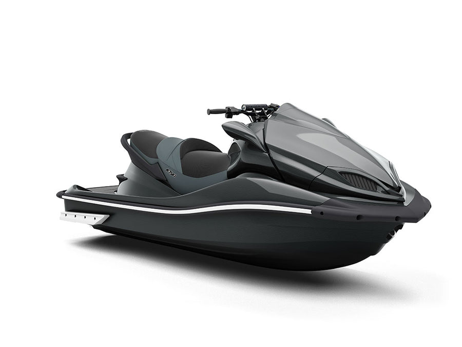 Rwraps™ Leather Black Vinyl Jet Ski Wrap