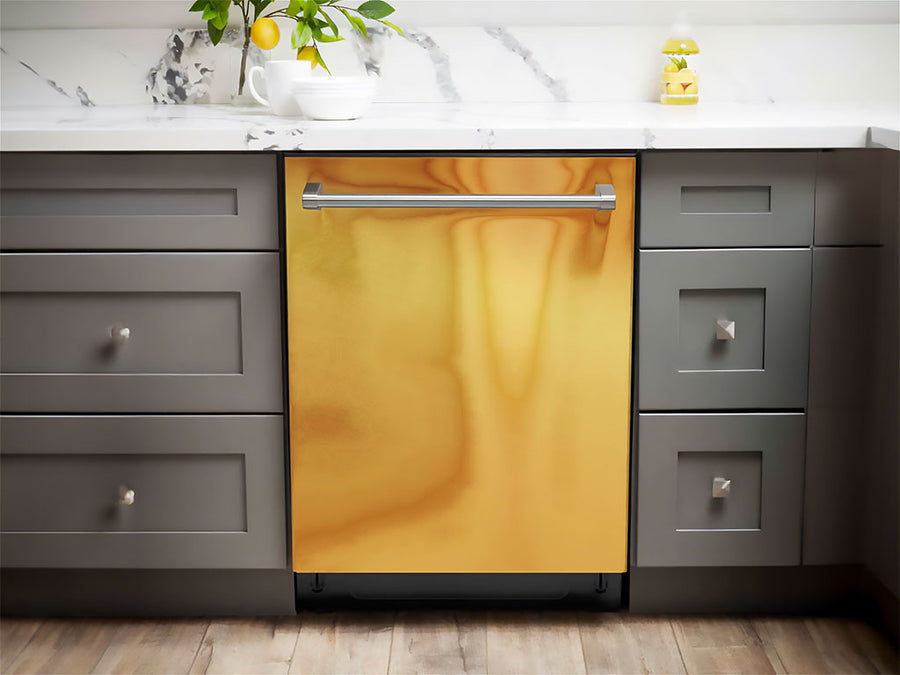 Rwraps™ Matte Chrome Gold Dishwasher Wraps