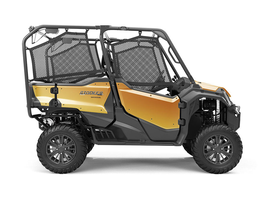 Rwraps Matte Chrome Gold Do-It-Yourself UTV Wraps