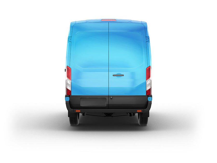 Rwraps Matte Chrome Light Blue Van Vinyl Wraps