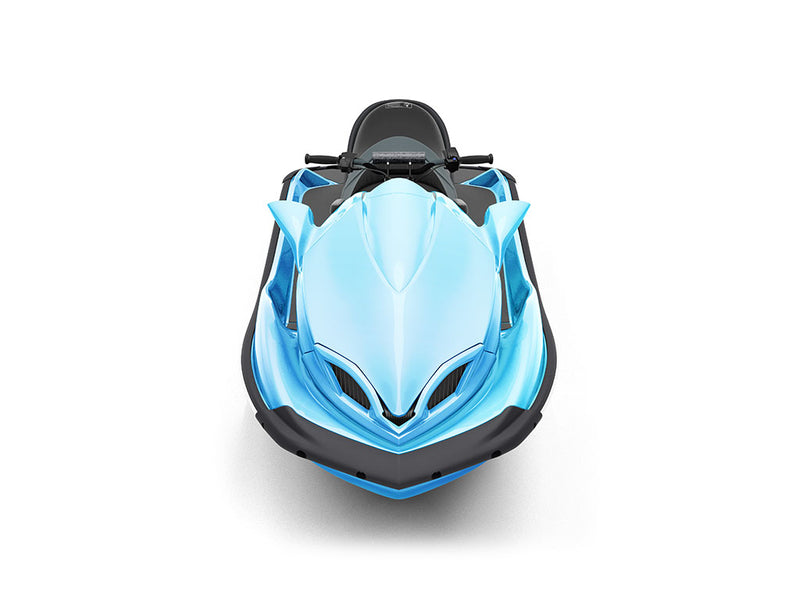 Rwraps Matte Chrome Light Blue DIY Jet Ski Wraps