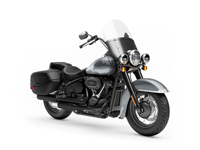 Rwraps Matte Chrome Dark Gray Fog (Metallic) Do-It-Yourself Motorcycle Wraps