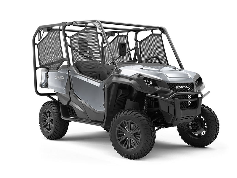 Rwraps™ Matte Chrome Dark Gray Fog (Metallic) Vinyl UTV Wrap