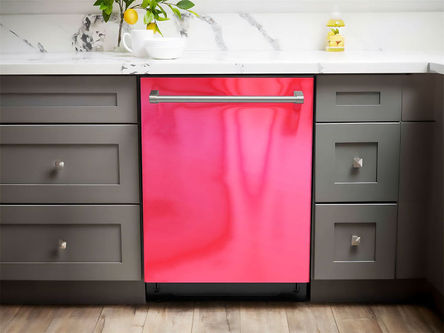Rwraps™ Matte Chrome Pink Rose Dishwasher Wraps
