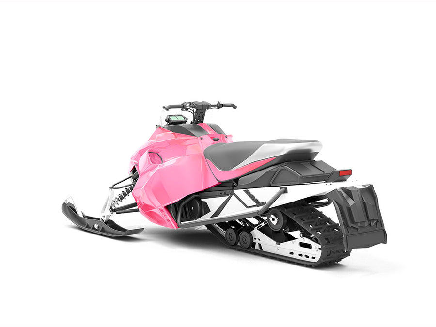 Rwraps Matte Chrome Pink Rose Snowmobile Vinyl Wraps