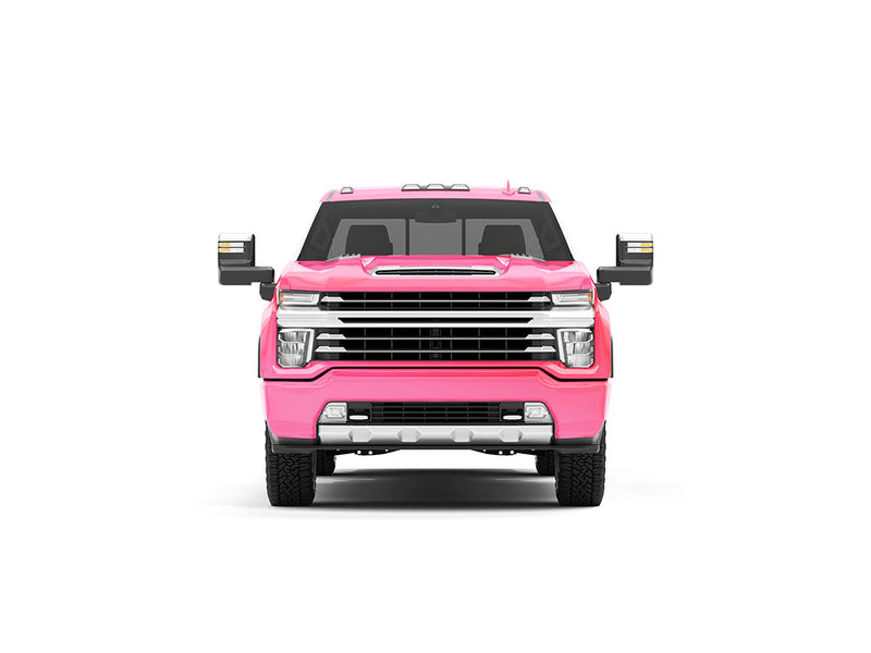 Rwraps Matte Chrome Pink Rose DIY Truck Wraps