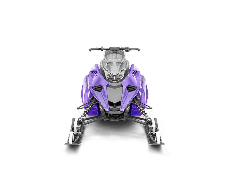 Rwraps Matte Chrome Purple DIY Snowmobile Wraps