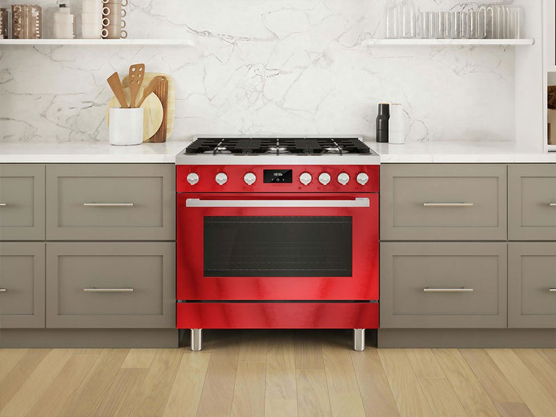 Rwraps™ Matte Chrome Red Oven Wraps