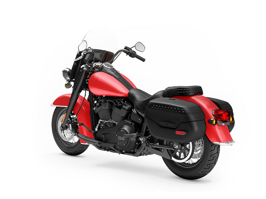 Rwraps Matte Chrome Red Motorcycle Vinyl Wraps