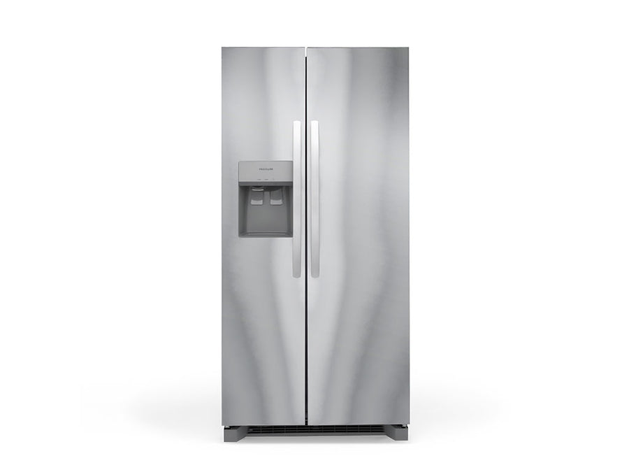 Rwraps™ Matte Chrome Silver Refrigerator Wraps