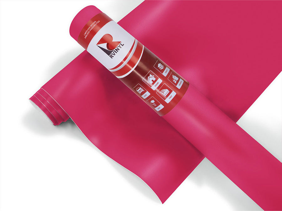 Rwraps Matte Rose Boat Wrap Color Film