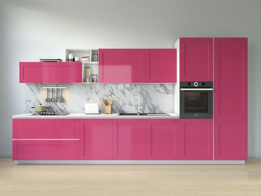 Rwraps™ Matte Rose Kitchen Cabinet Wraps