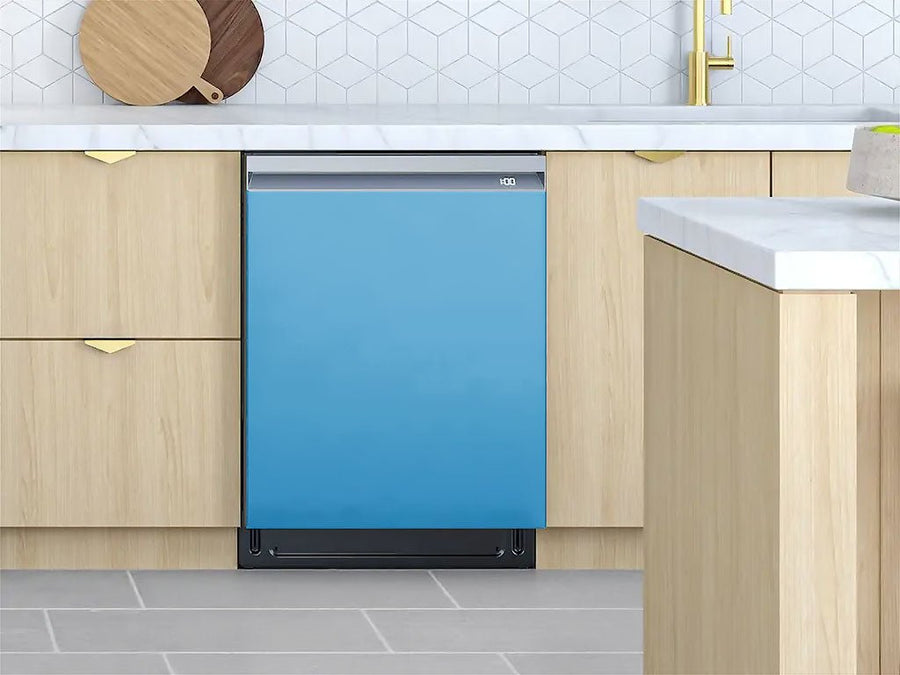 Rwraps™ Matte Sky Blue Custom Dishwasher Cover