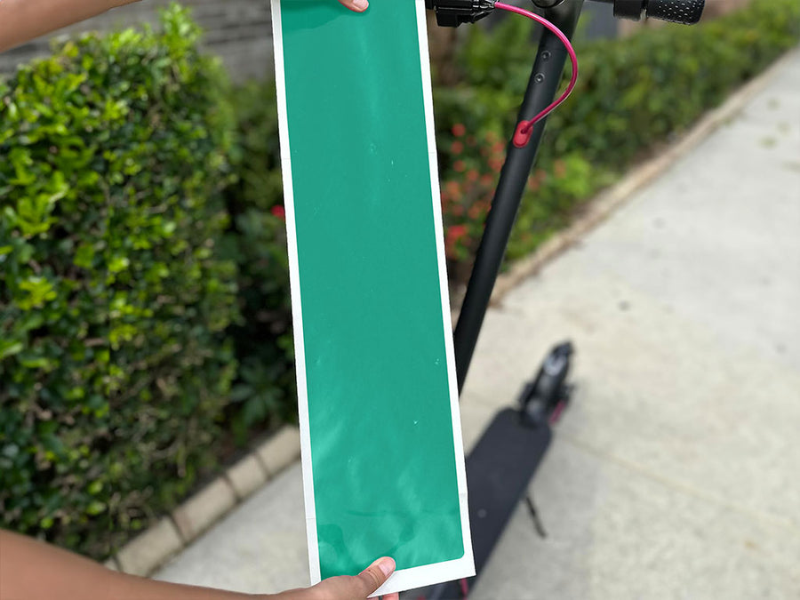 Rwraps Matte Teal DIY Electric Scooter Wraps