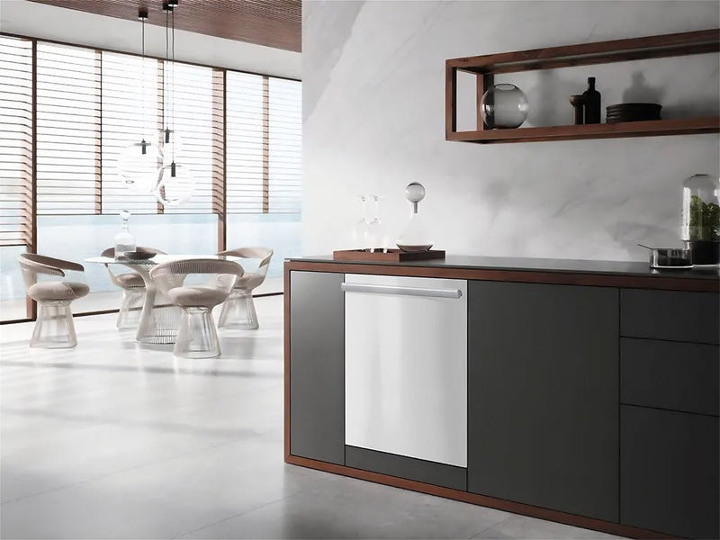 Rwraps™ Matte White Wrapped Dishwasher Example