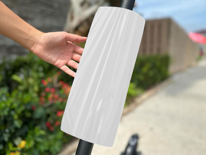 Rwraps Matte White Do-It-Yourself E-Scooter Wraps