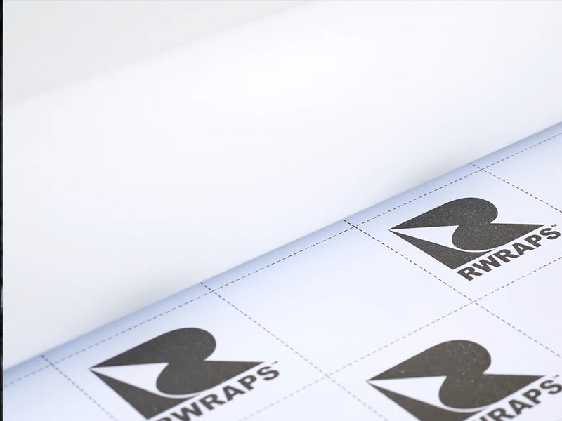 Rwraps Matte White Film~Rwraps Matte White Vinyl Roll~1