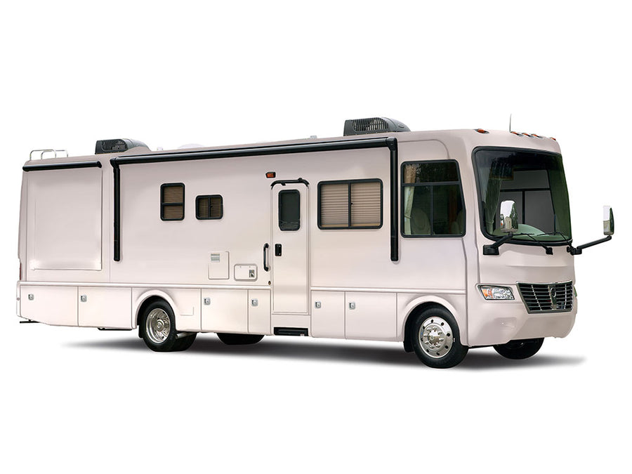 Rwraps Pearlescent Satin White Recreational Vehicle Wraps