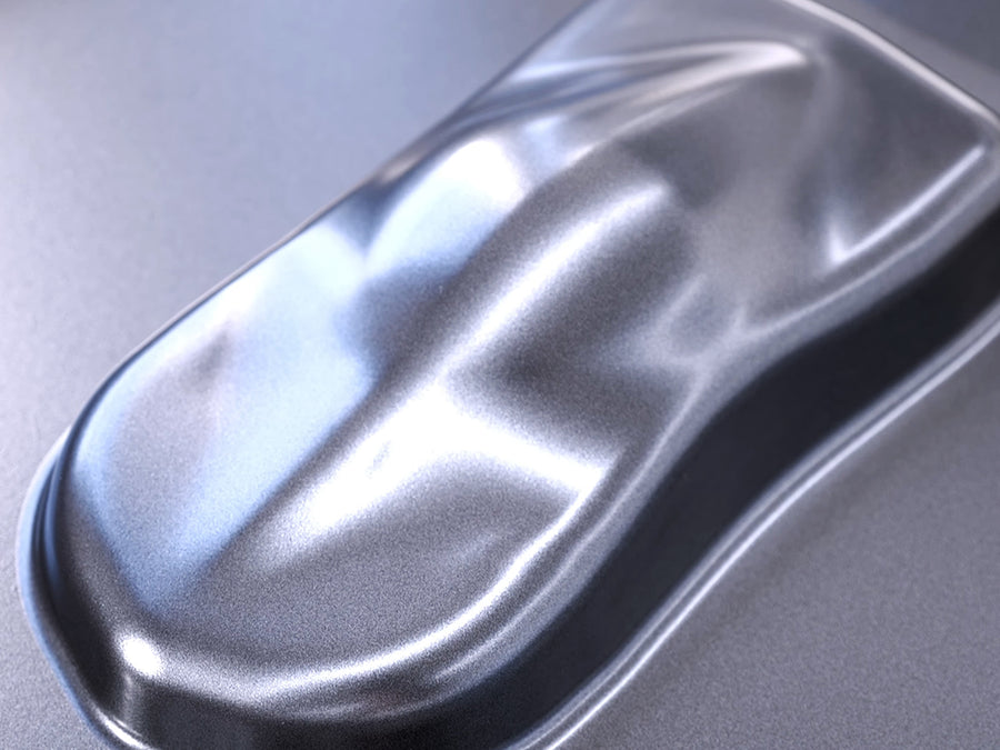 Rwraps Satin Metallic Deep Gray Film~Rwraps Satin Metallic Deep Gray Speed Shape~1