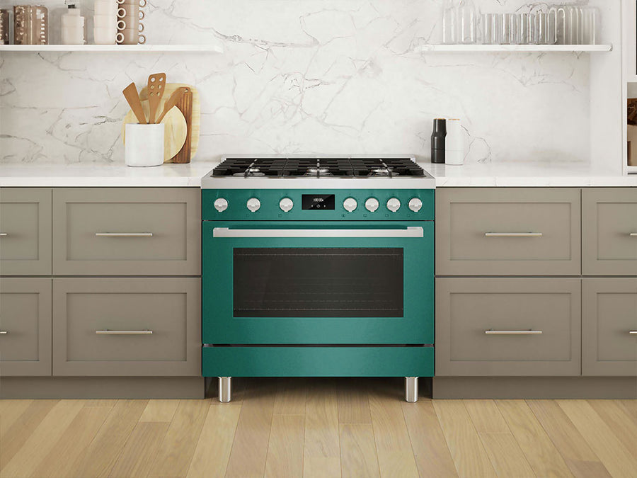 Rwraps™ Satin Metallic Emerald Green Oven Wraps