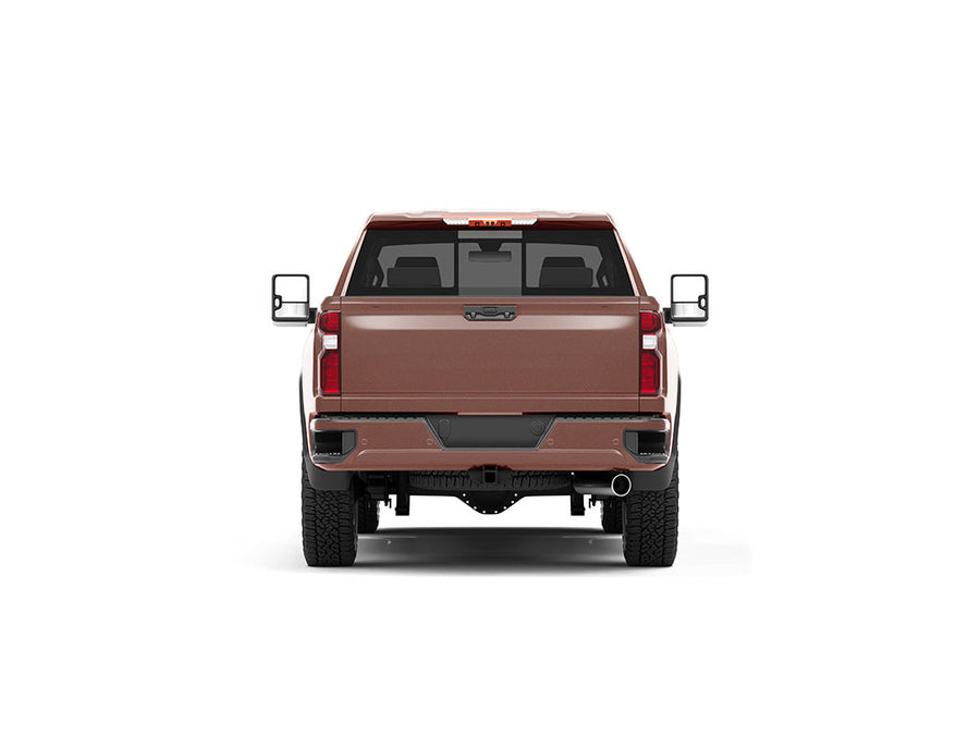 Rwraps Satin Metallic Flame Red Truck Vinyl Wraps