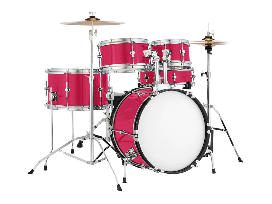 Rwraps™ Satin Metallic Pink Drum Wraps