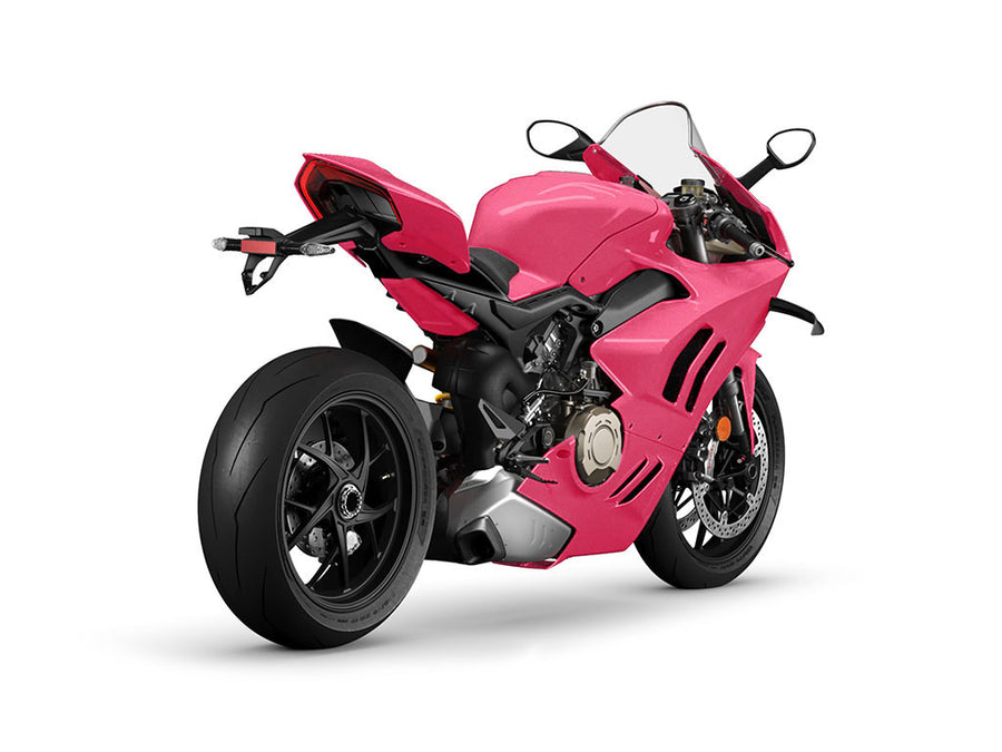 Rwraps Satin Metallic Pink DIY Motorcycle Wraps