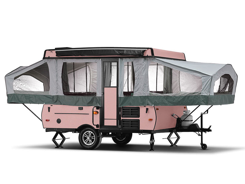 Rwraps Satin Metallic Rose Gold DIY Truck Camper Wraps