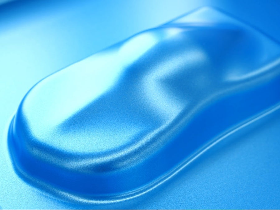 Rwraps Satin Ocean Blue Metallic Car Wrap