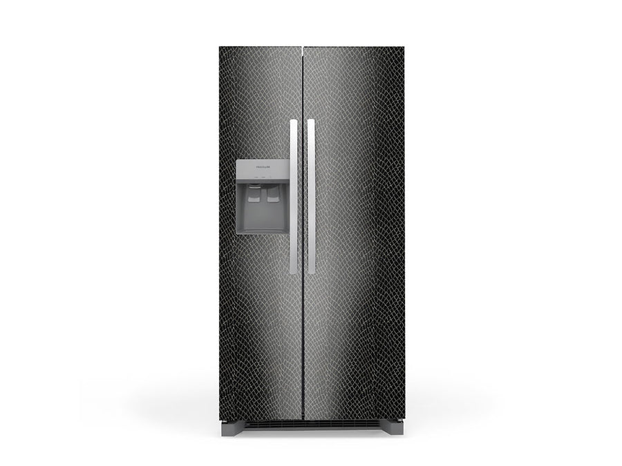 Rwraps™ Snakeskin Black Refrigerator Wraps