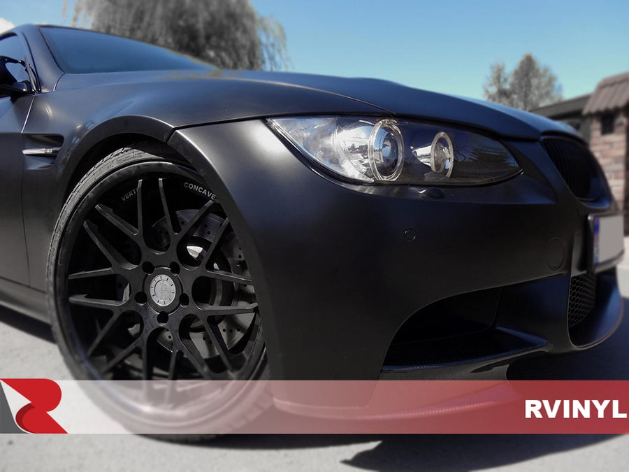 3M 2080 Series Satin Black Headlight Side Wrap