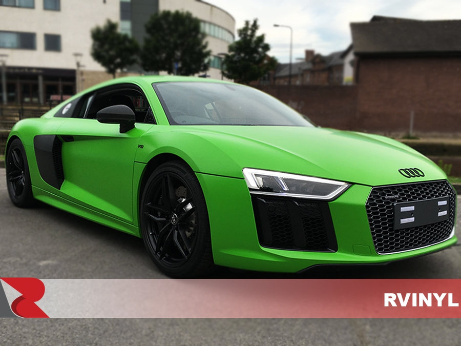 3M 2080 Series Satin Apple Green Installed Wrap