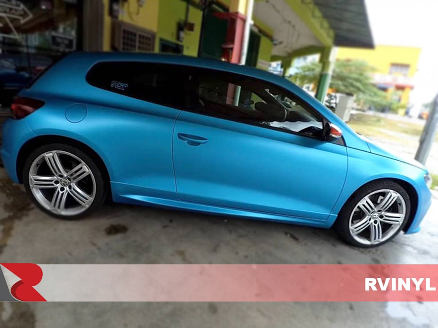 3M 2080 Series Satin Ocean Shimmer Headlight Passenger Wrap