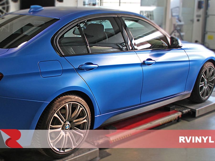 3M 2080 Series Satin Perfect Blue Side View Wrap