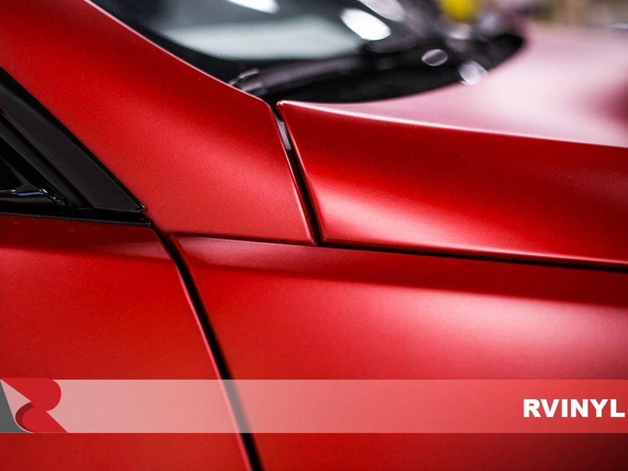 3M 2080 Series Smoldering Red DIY Close up Wrap