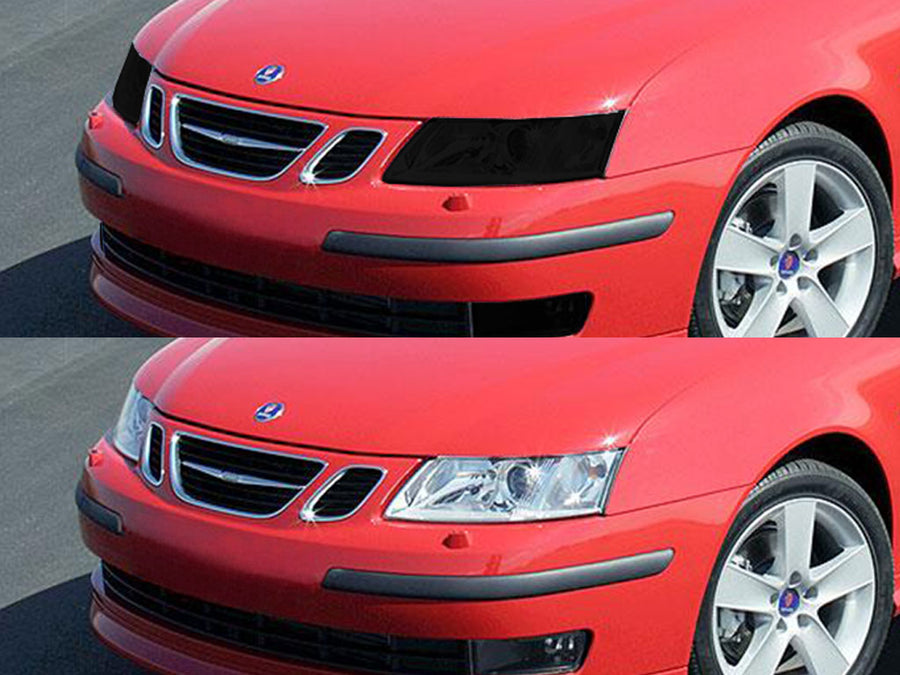 saab 9-3 2003-2007 Headlight Tint Appearance